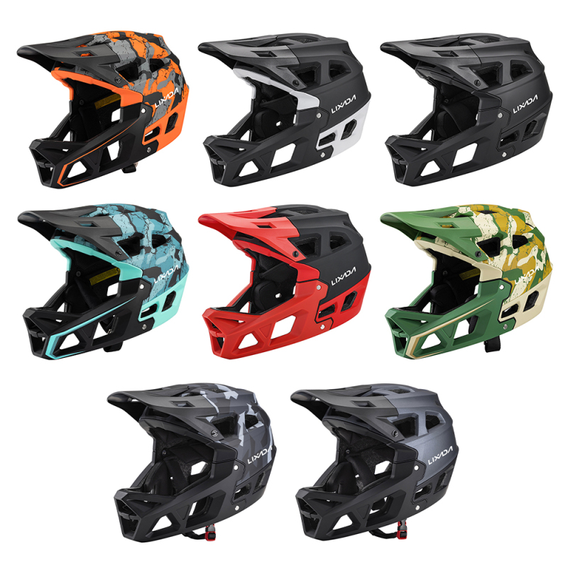 Mountain Biking Full Face Helmet - 성인용 풀 페이스 산악 자전거 헬멧,