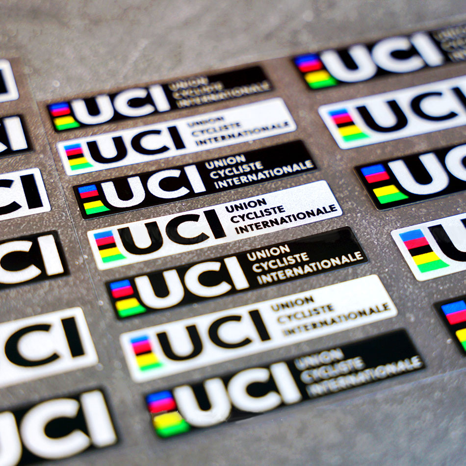 Mountain Biking Uci - 1세트 UCI 유니온 사이클리스트 인터내셔널 비닐