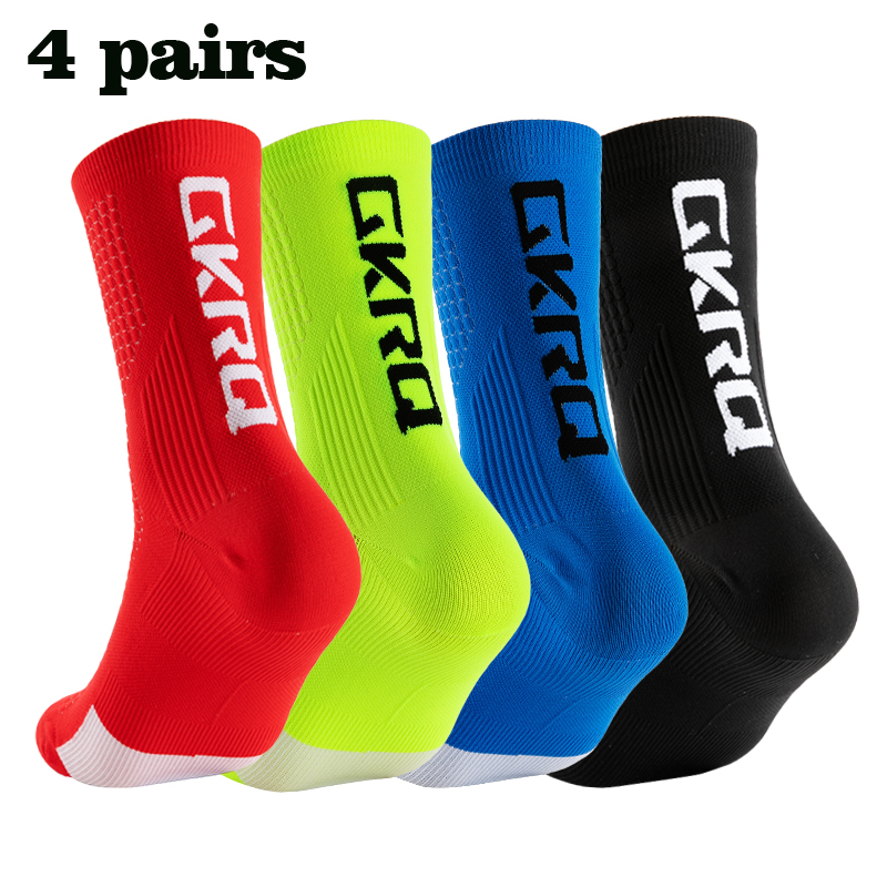 Mountain Biking Brands - GKRQ 4pairs 2025 새로운 사이클링 양말