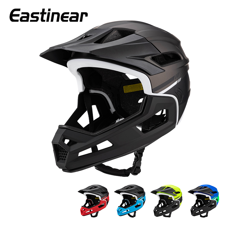 Mountain Biking Full Face Helmet - Eastinear 산악 자전거 헬멧, 성인 남녀,
