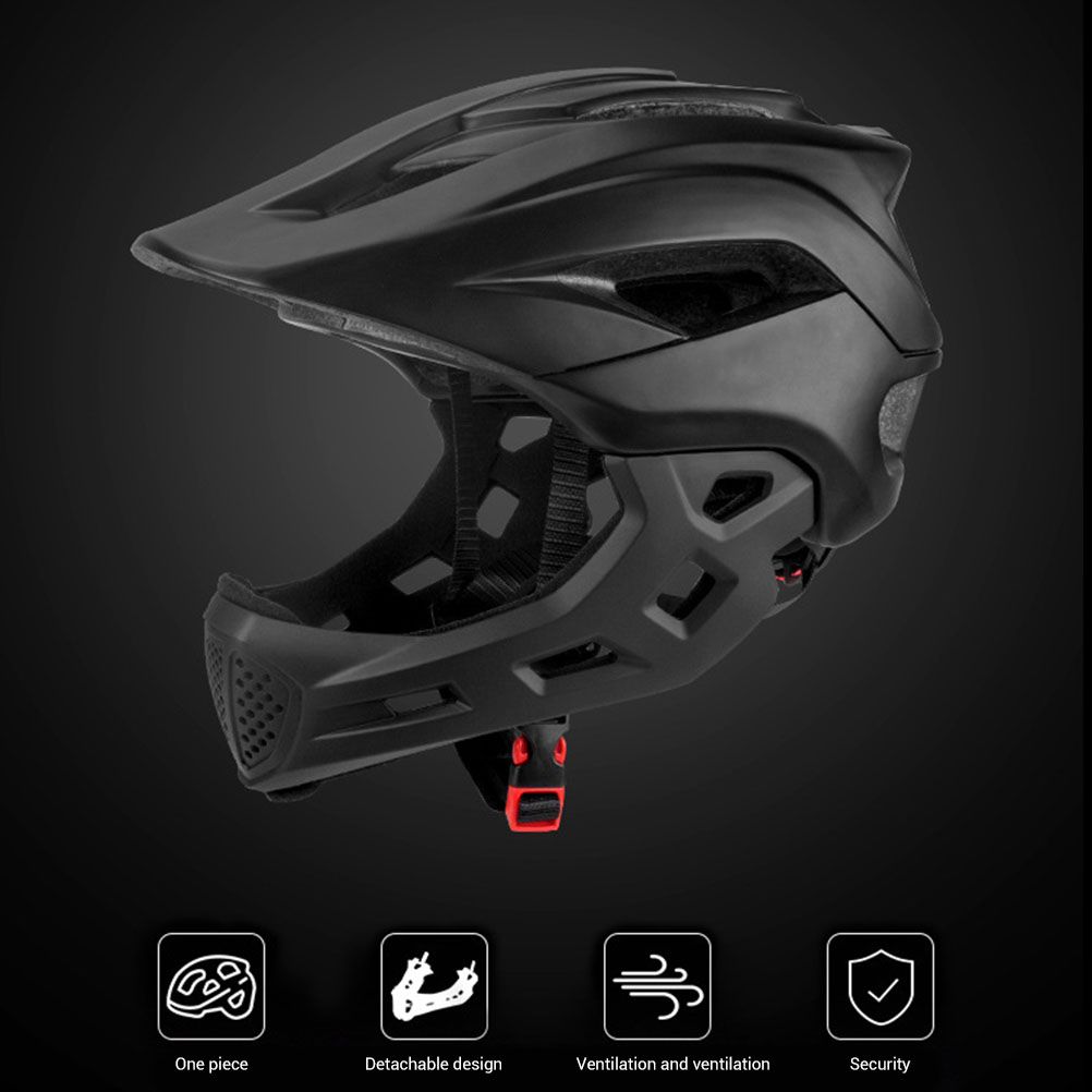 2 in 1 어린이용 풀페이스 자전거 헬멧 (탈부착 가 - Mountain Biking Full Face Helmet 리뷰 및 가격