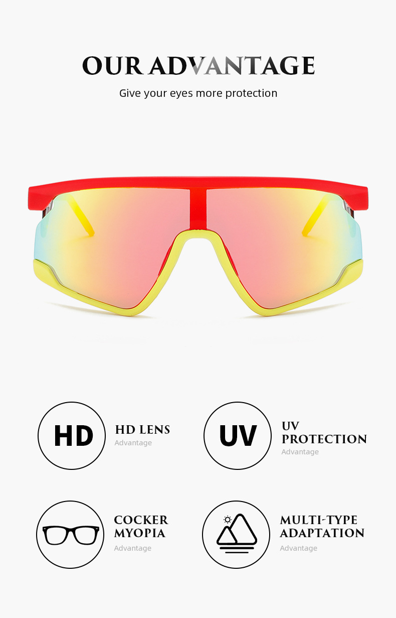 새로운 자전거 선글라스 남여 고글 다채로운 산악 사이클 - Mountain Biking Sunglasses 리뷰 및 가격