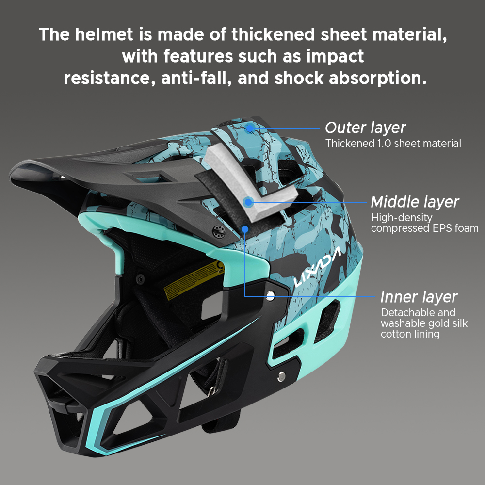 풀 페이스 산악 자전거 헬멧, 성인용 레이싱 다운힐 M - Mountain Biking Full Face Helmet 리뷰 및 가격