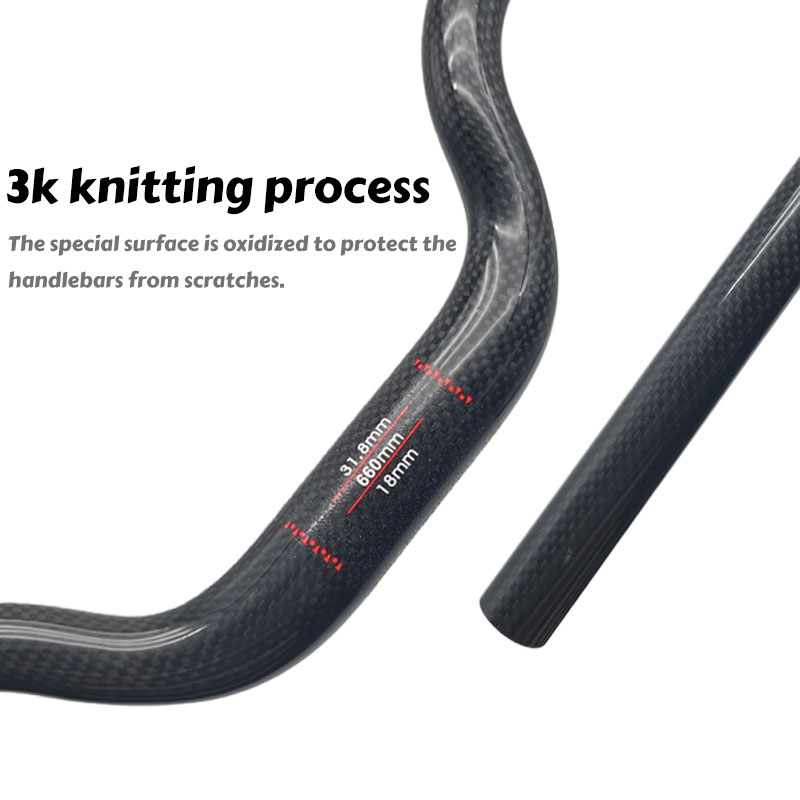 3K 탄소 섬유 산악 자전거 핸들 600-760mm 도 - Mountain Biking Experience 리뷰 및 가격