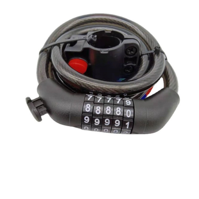 자전거 잠금장치, 전기 자전거 5자리 비밀번호 잠금장치 - Mountain Biking Equipment 리뷰 및 가격