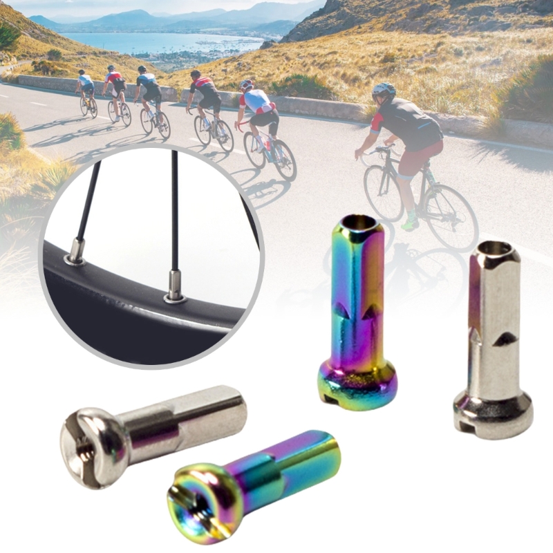 36Pcs 산악 자전거 스포크 캡 휠 스포크 젖꼭지 장 - Mountain Biking Tips 리뷰 및 가격