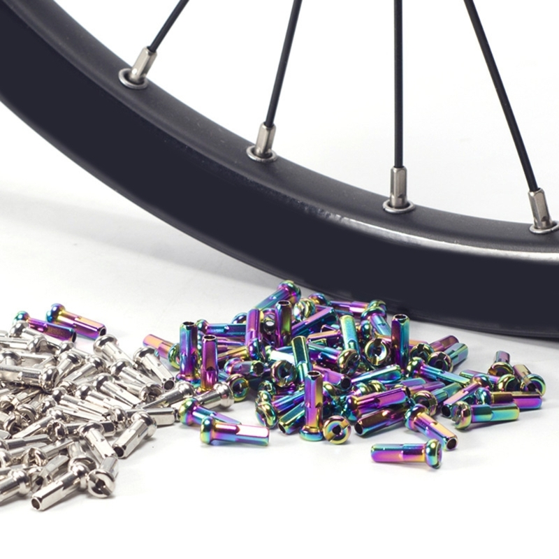 36Pcs 산악 자전거 스포크 캡 휠 스포크 젖꼭지 장 - Mountain Biking Tips 리뷰 및 가격
