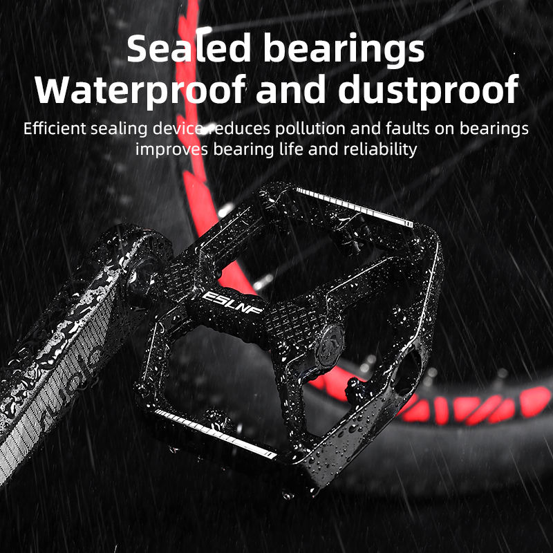 ESLNF 자전거 페달 CNC 알루미늄 합금 미끄럼 방 - Mountain Biking Equipment 리뷰 및 가격