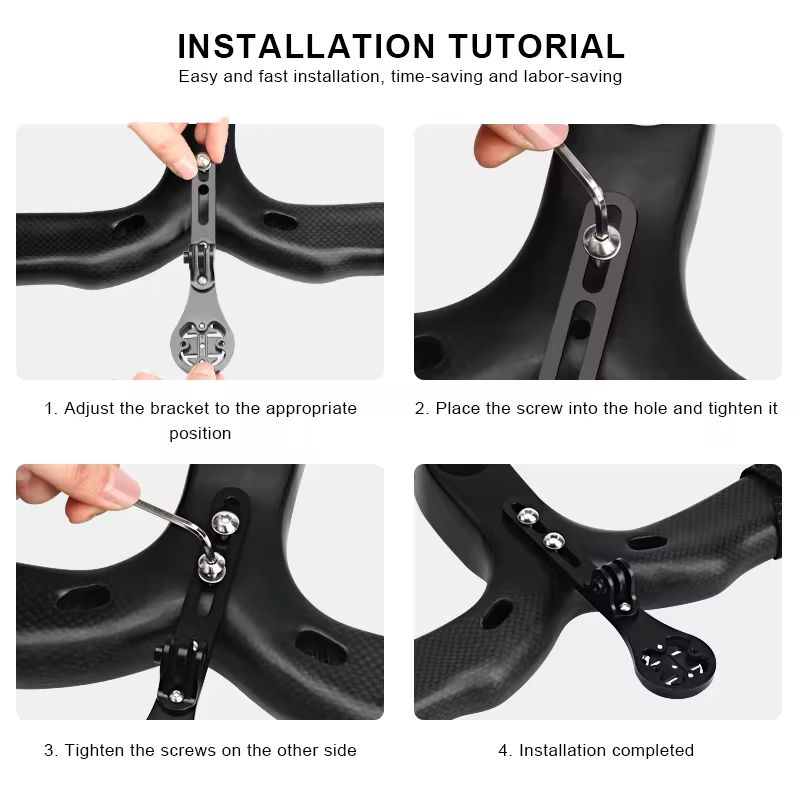 자전거 컴퓨터 카메라 홀더 알루미늄 합금 자전거 핸들바 - Mountain Biking Equipment 리뷰 및 가격