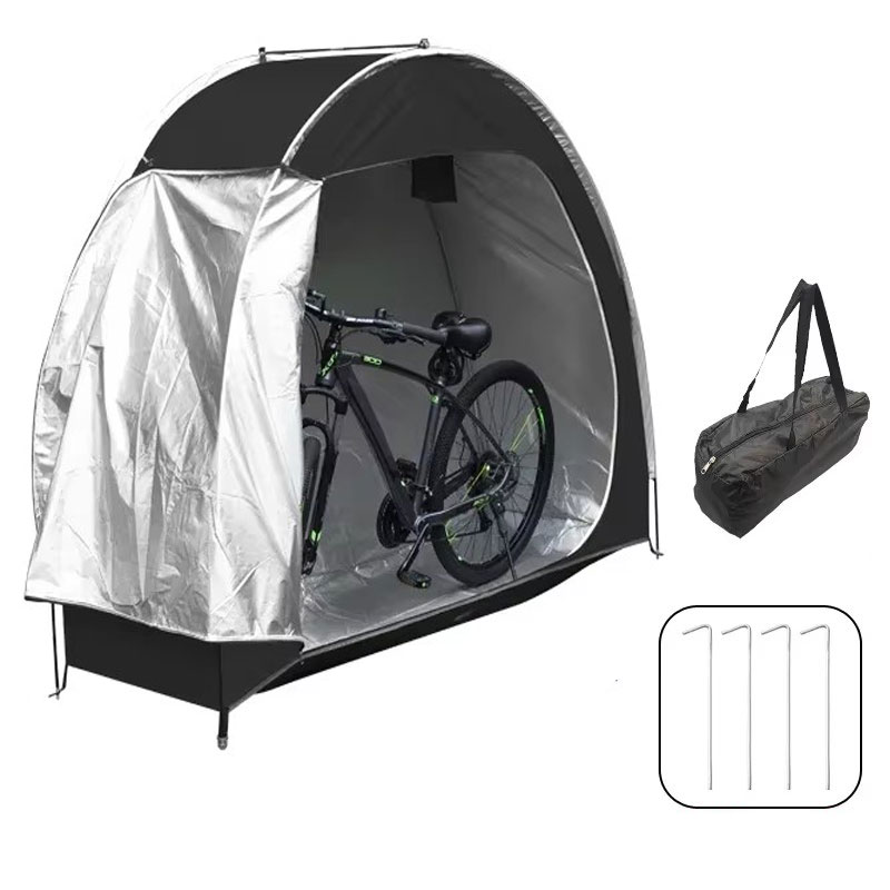 210D 보관실 휴대용 접이식 자전거 텐트 방풍 및 방 - Mountain Biking In The Rain 리뷰 및 가격