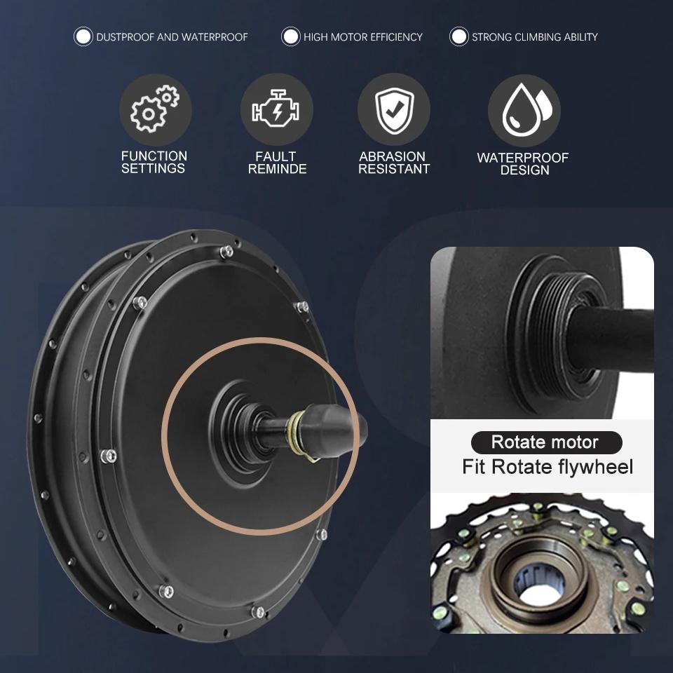 MTX 브랜드 48V/52V 2000W 전기 자전거 후 - Mountain Biking Brands 리뷰 및 가격