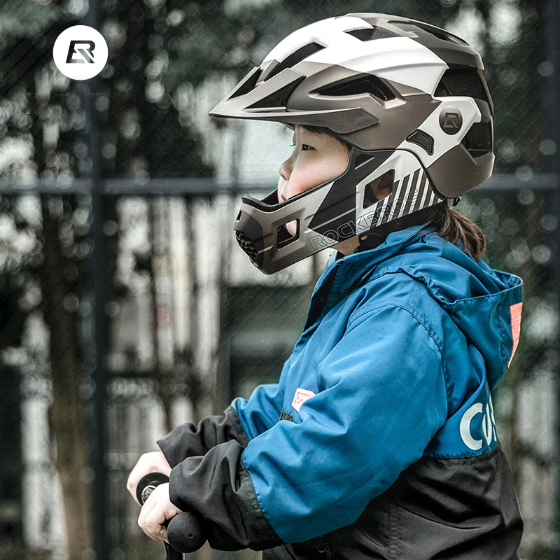 ROCKBROS 어린이용 탈부착 가능 풀페이스 자전거  - Mountain Biking Full Face Helmet 리뷰 및 가격