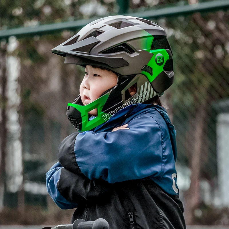 ROCKBROS 어린이용 탈부착 가능 풀페이스 자전거  - Mountain Biking Full Face Helmet 리뷰 및 가격