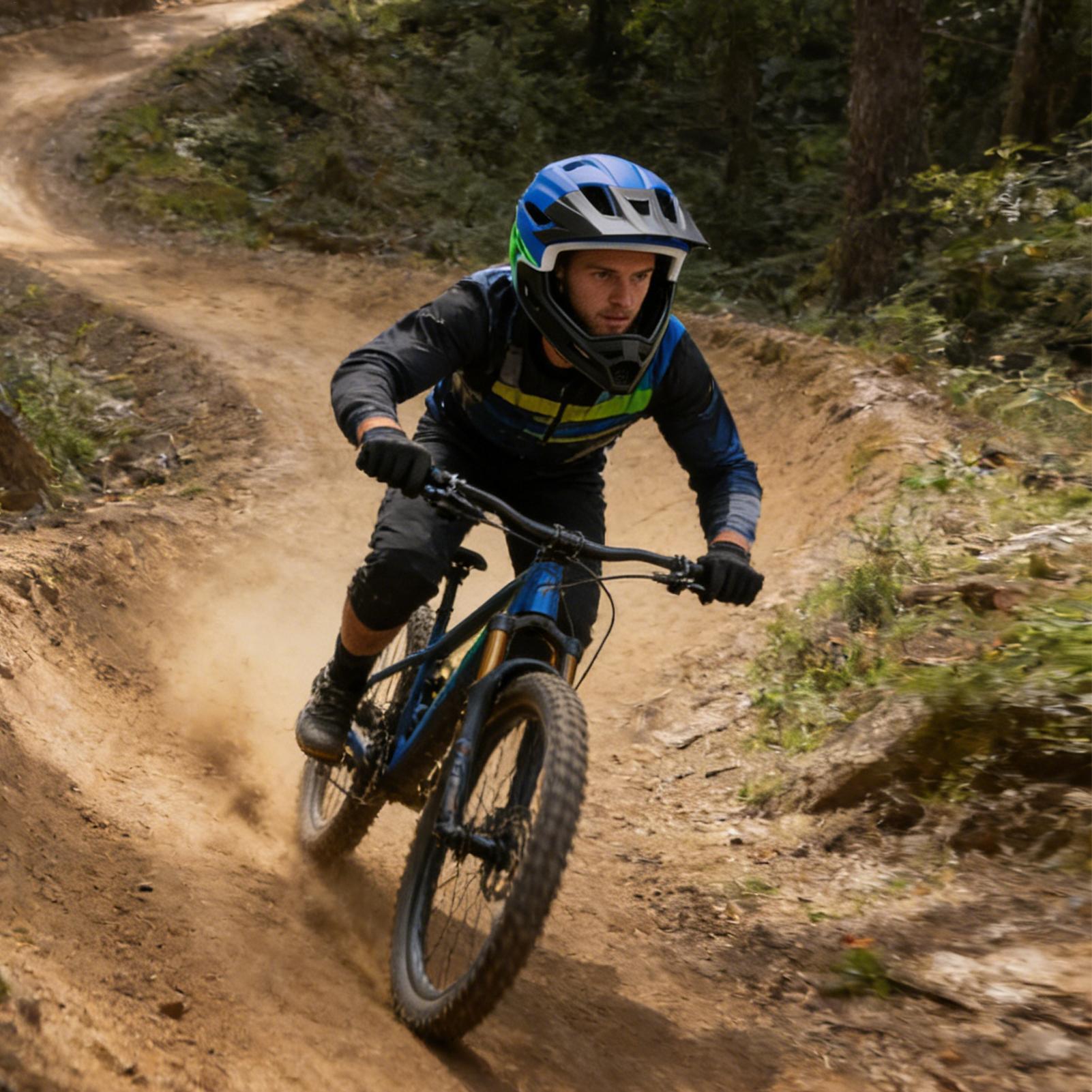산악 자전거 풀페이스 헬멧 사이클링 헤드 커버 보호 사 - Mountain Biking Full Face Helmet 리뷰 및 가격
