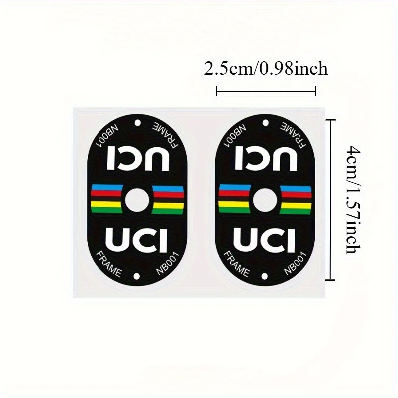 2PCS UCI 인증 밸브 스티커 긁힘 방지 PVC 로 - Mountain Biking Uci 리뷰 및 가격