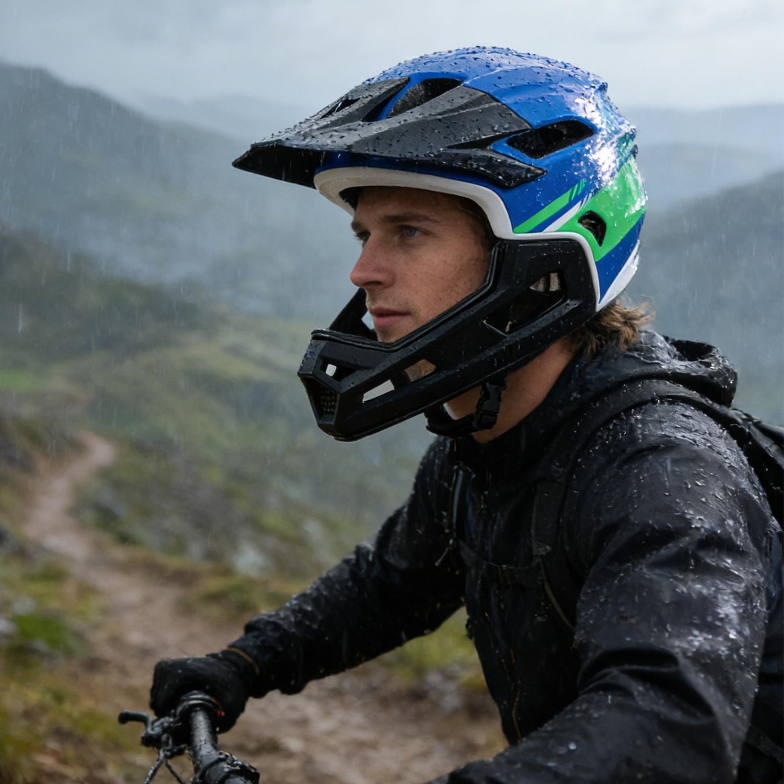 풀페이스 산악자전거 헬멧 사이클링 헤드 커버 보호 사이 - Mountain Biking Full Face Helmet 리뷰 및 가격