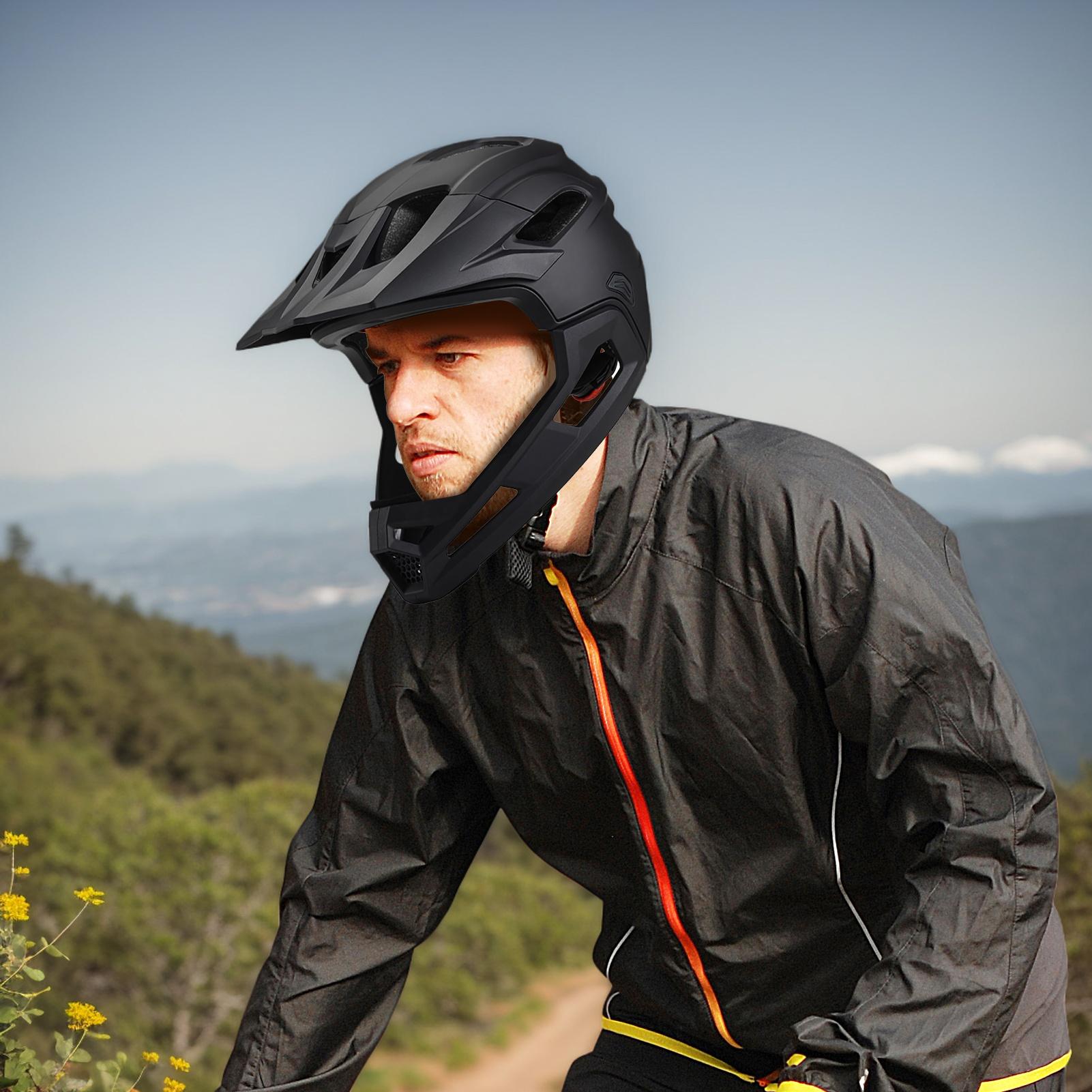 멀티 스포츠 성인용 MTB 헬멧 자전거 풀페이스 탈부착 - Mountain Biking Full Face Helmet 리뷰 및 가격